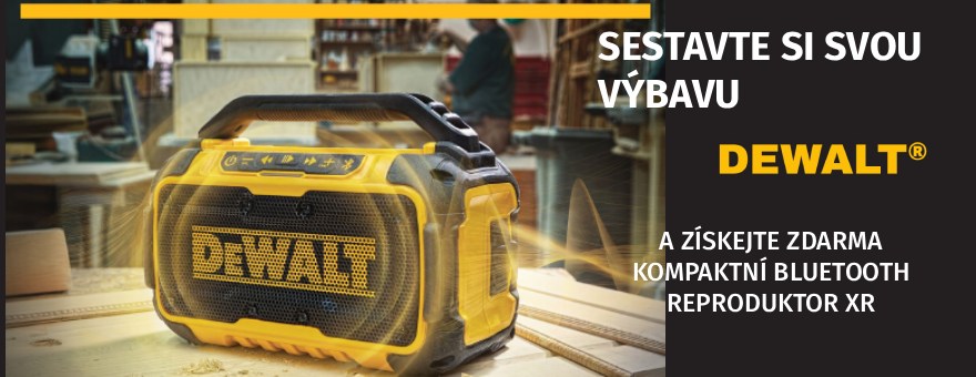 Kupte vybrané produkty DeWalt a získejte dárek