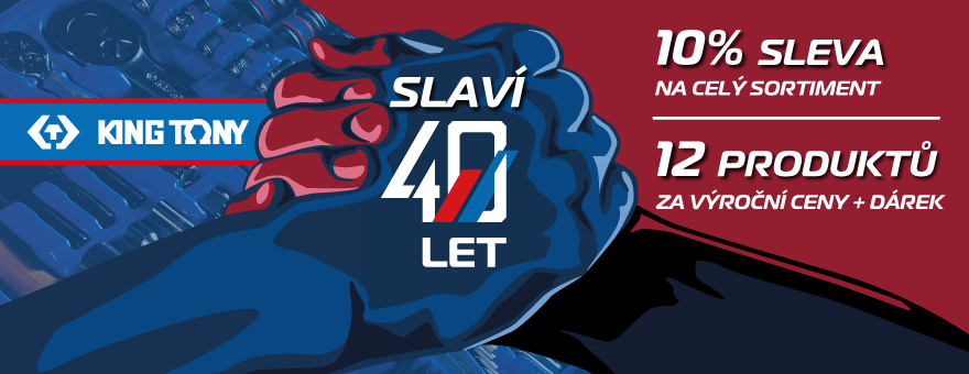 King Tony slaví 40 let