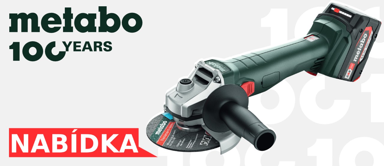 Aktualita 100 let Metabo