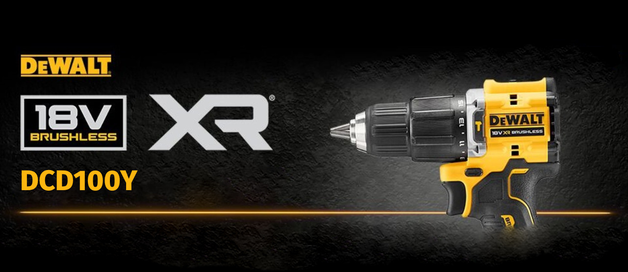 Limitovaný model DeWALT DCD100Y ke 100 letému výročí Limitovaný model DeWALT DCD100Y ke 100 letému výročí