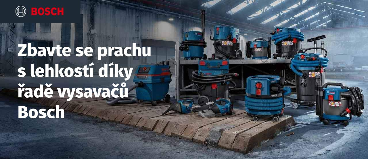 Další novinky v sortimentu profesionálního nářadí Bosch - vysavače Další novinky v sortimentu profesionálního nářadí Bosch - vysavače