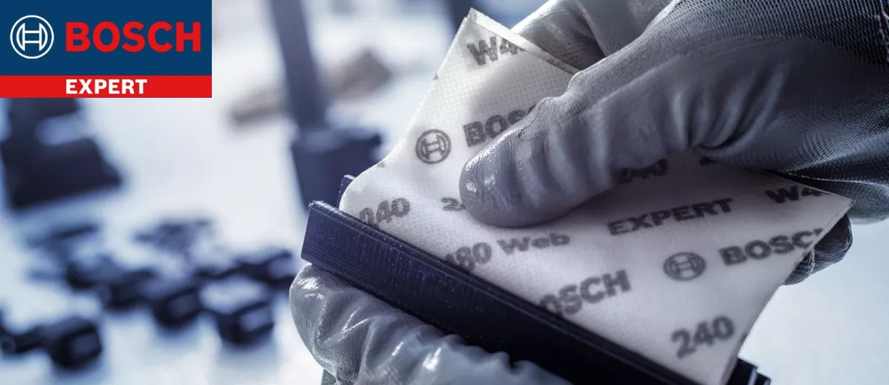 Flexibilní brusná síť pro ruční broušení EXPERT W480 Bosch