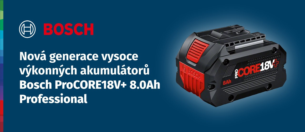 Novinka Akumulátor Bosch ProCORE18V+ 8.0Ah Professional