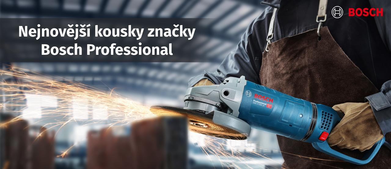 a další novinky od výrobce Bosch z řady Professional