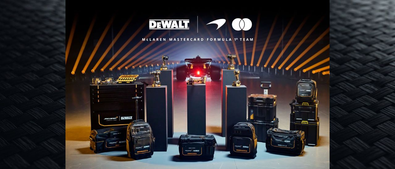 DEWALT x McLaren – Nakupte nářadí a hrajte o zážitek na Silverstone