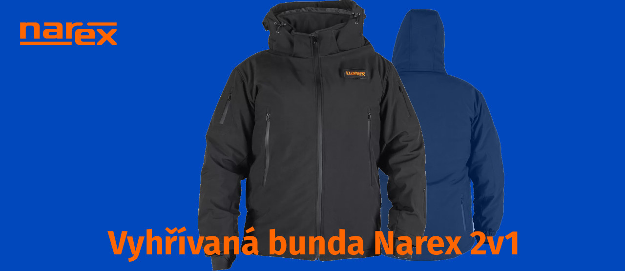 Novinka v nabídce: Vyhřívaná bunda Narex 2v1 – Teplo a styl v jednom!