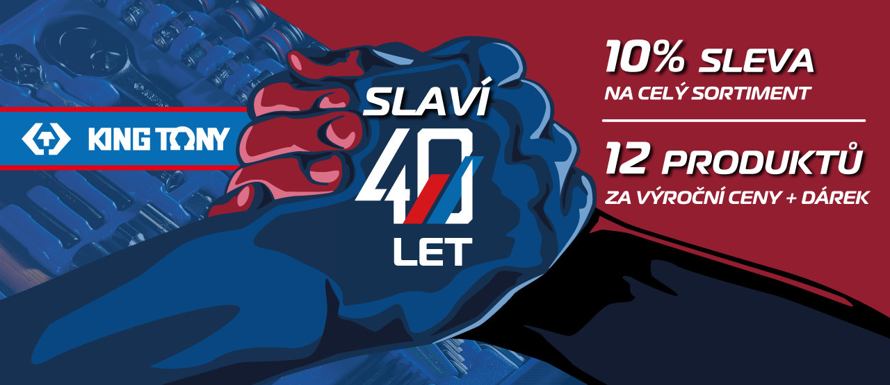 King Tony slaví 40 let!