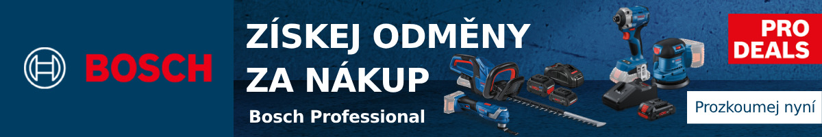 Bonusy k aku nářadí Bosch Professional