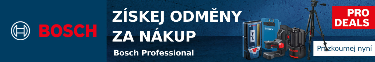 Bonusy k aku nářadí Bosch Professional