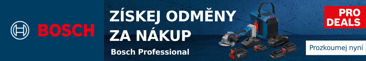 Bonusy k aku nářadí Bosch Professional