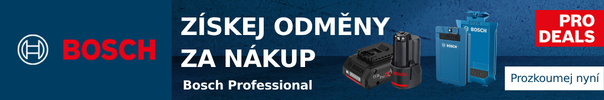 Bonusy k aku nářadí Bosch Professional
